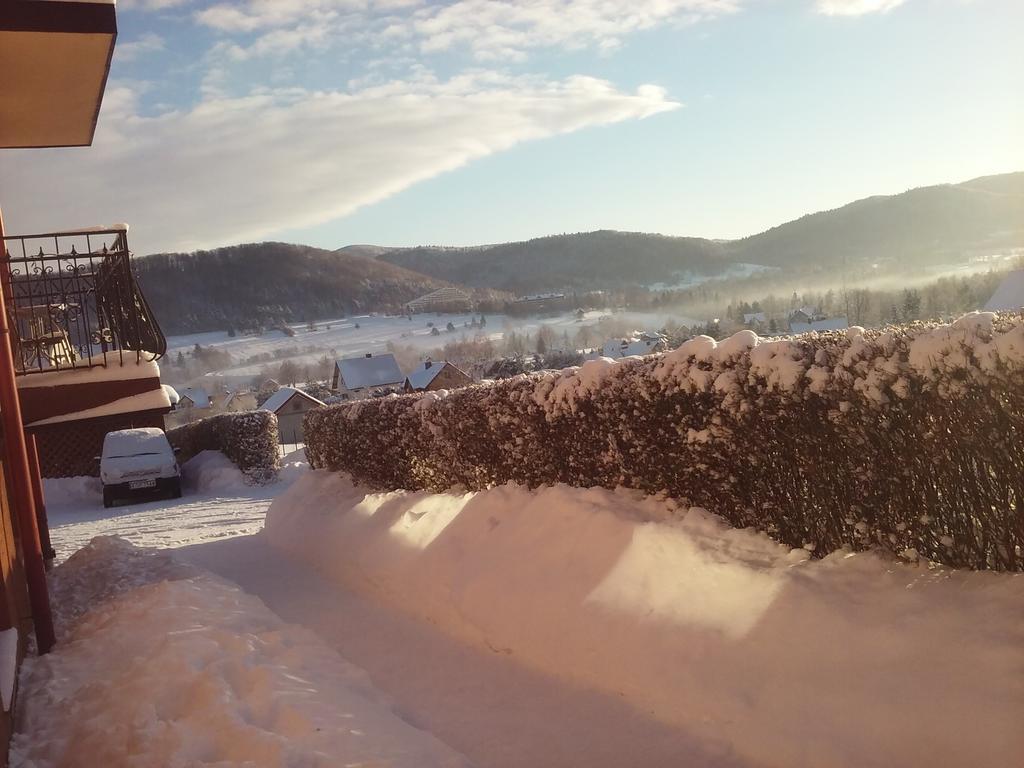 Pokoje Panorama Wysowa-Zdrój Eksteriør bilde