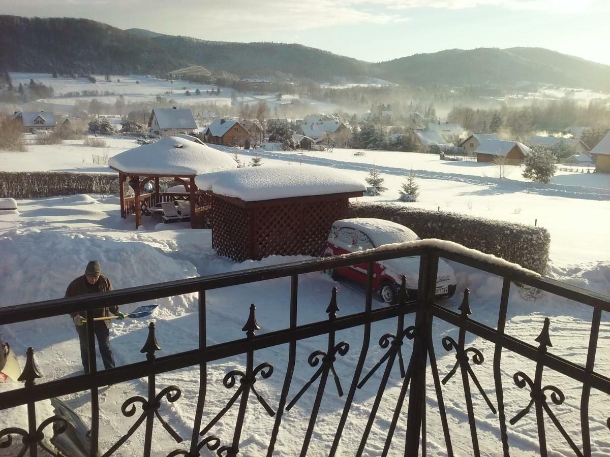 Pokoje Panorama Wysowa-Zdrój Eksteriør bilde