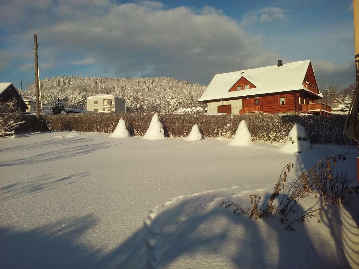 Pokoje Panorama Wysowa-Zdrój Eksteriør bilde